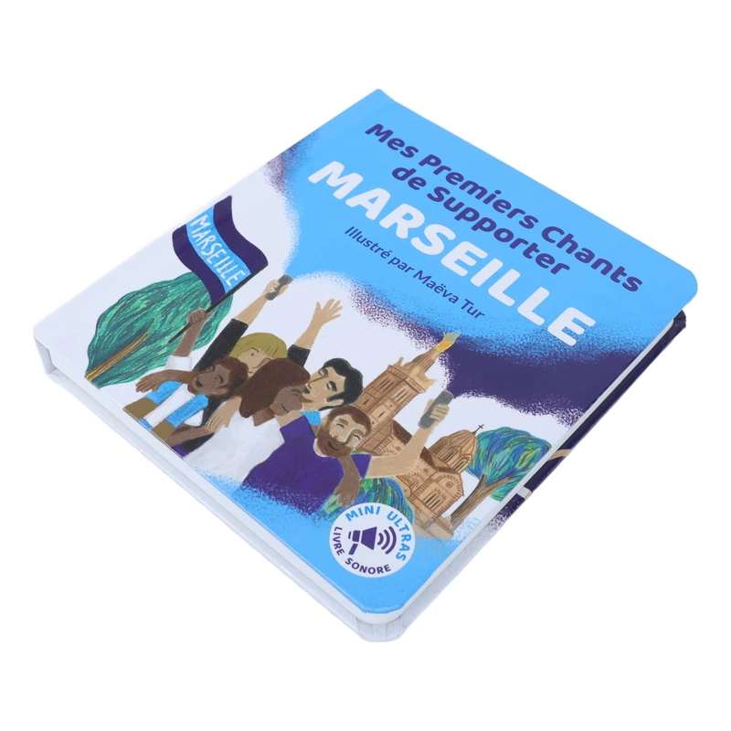 Hot Sales Custom Kids Board Book Hard Cover Book With Sound Sensor Perfect Binding And Cardboard Pages On-Demand Printing