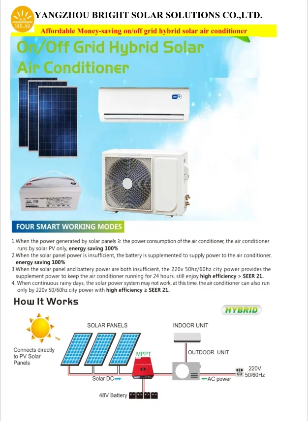 AC DC Hybrid Air Conditioner - Efficient Cooling Solutions