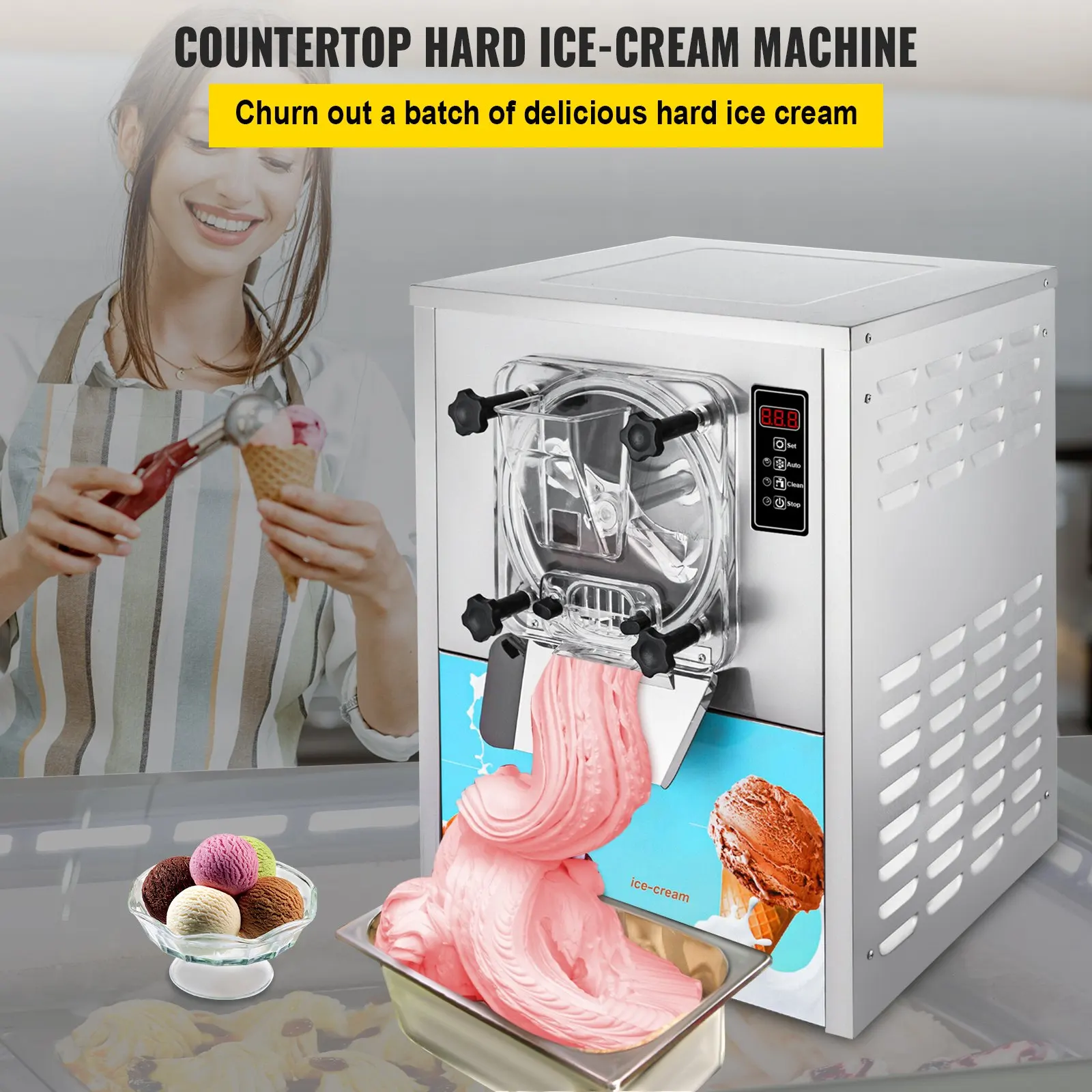 Hot Sale Suitable for Summer American Ice Cream Machine for Sale Slush Ice Cream Machine
