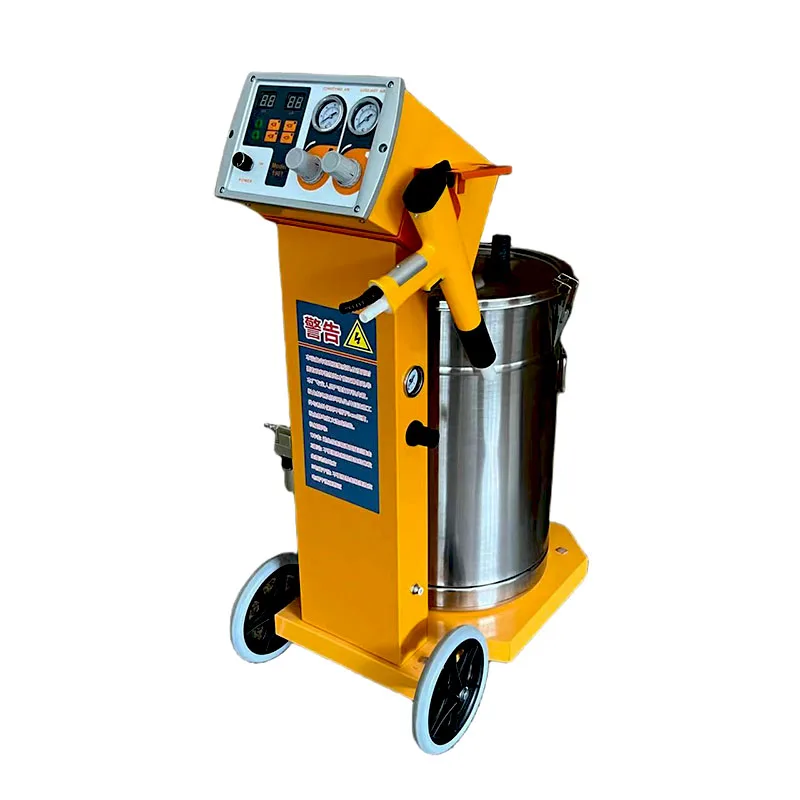 Industrial Manual Electrostatic Metal Powder Coating Machine Spray Gun Equipment for Iron Railings Car Wheels Shelves