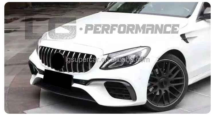 Auto Accessories C65 Style Front Bumper for Mercedes Benz C Class W205 ...