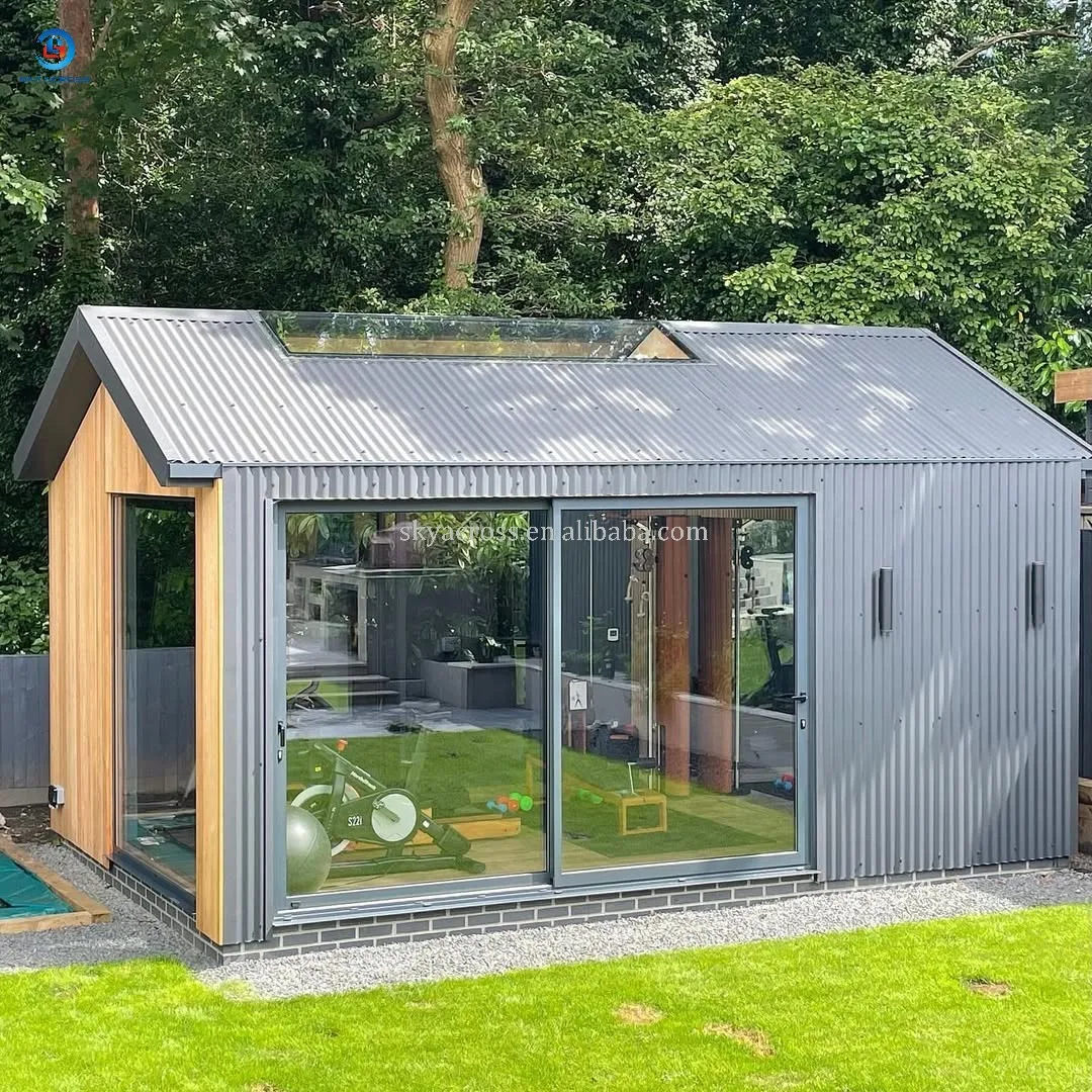 Custom Luxury Prefabricated Modular Gym House Gym Pod Container Outdoor ...