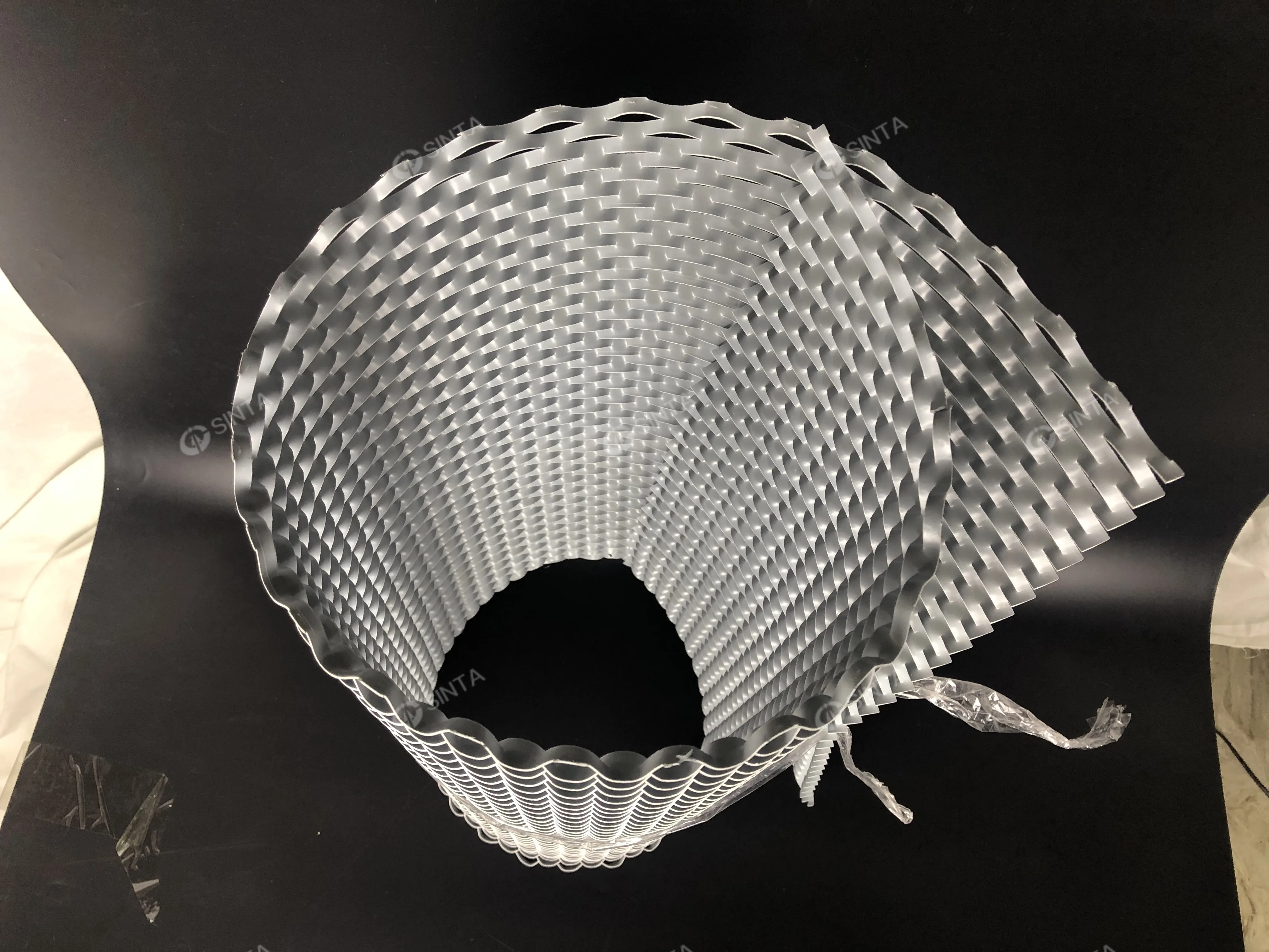 PVC Cooling Tower System Air Inlet Louver Mesh for Round Cooling Tower