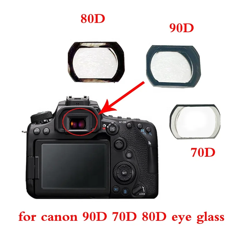 New Eyepiece Viewfinder Glass For Canon