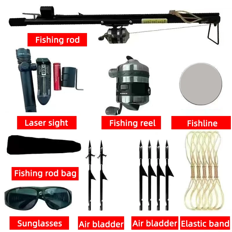 Premium Fishing Hunting Slingshot Metal Slingshot For Fishing Big Power