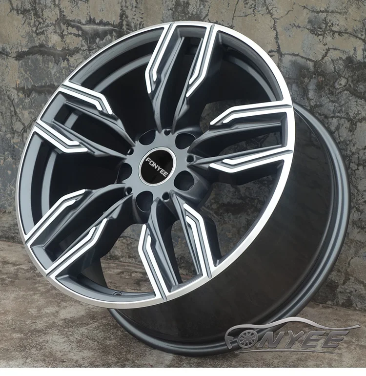 F1001 r 18 Inch 9j Alloy Wheel Gun gray 3 Years Warranty Service PCD 5X120 Car Rims For BMW 535 520 320 330 335 730 740 750 760
