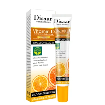 Disaar Disaar Beauty Vc Eye Bags Removal Eye Cream Instant Wrinkle Remover Eye Cream for Dark Circles and Puffiness OEM ODM OBM