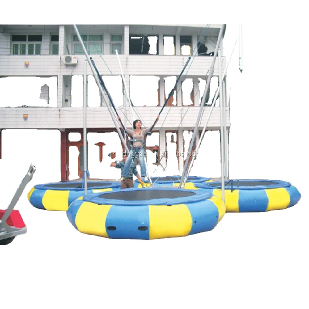 Хит продаж, батут из нержавеющей стали, 8 футов, 4 станции