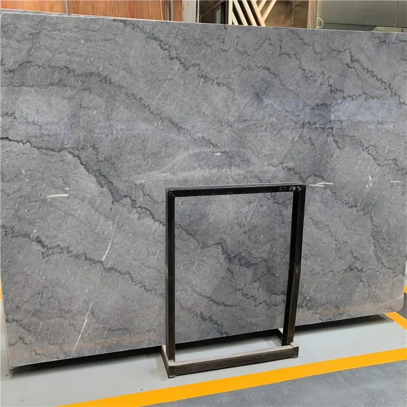 product polish ice grey marble slab interior bathroom wall floor tiles design wall cladding stone wall exterior outdoor siding-4