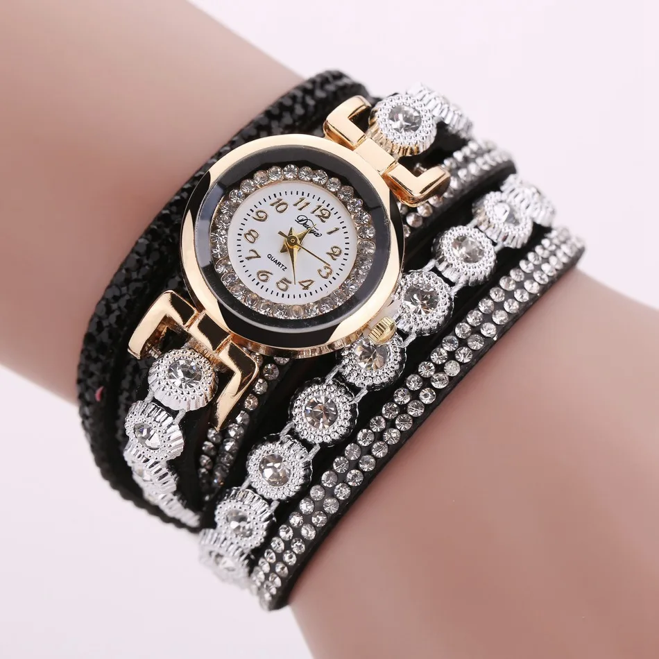 Fashion Women's WatchWatch + BraceletLeather Strap Casual Ladies Watch +  Bracelet | Jumia Nigeria