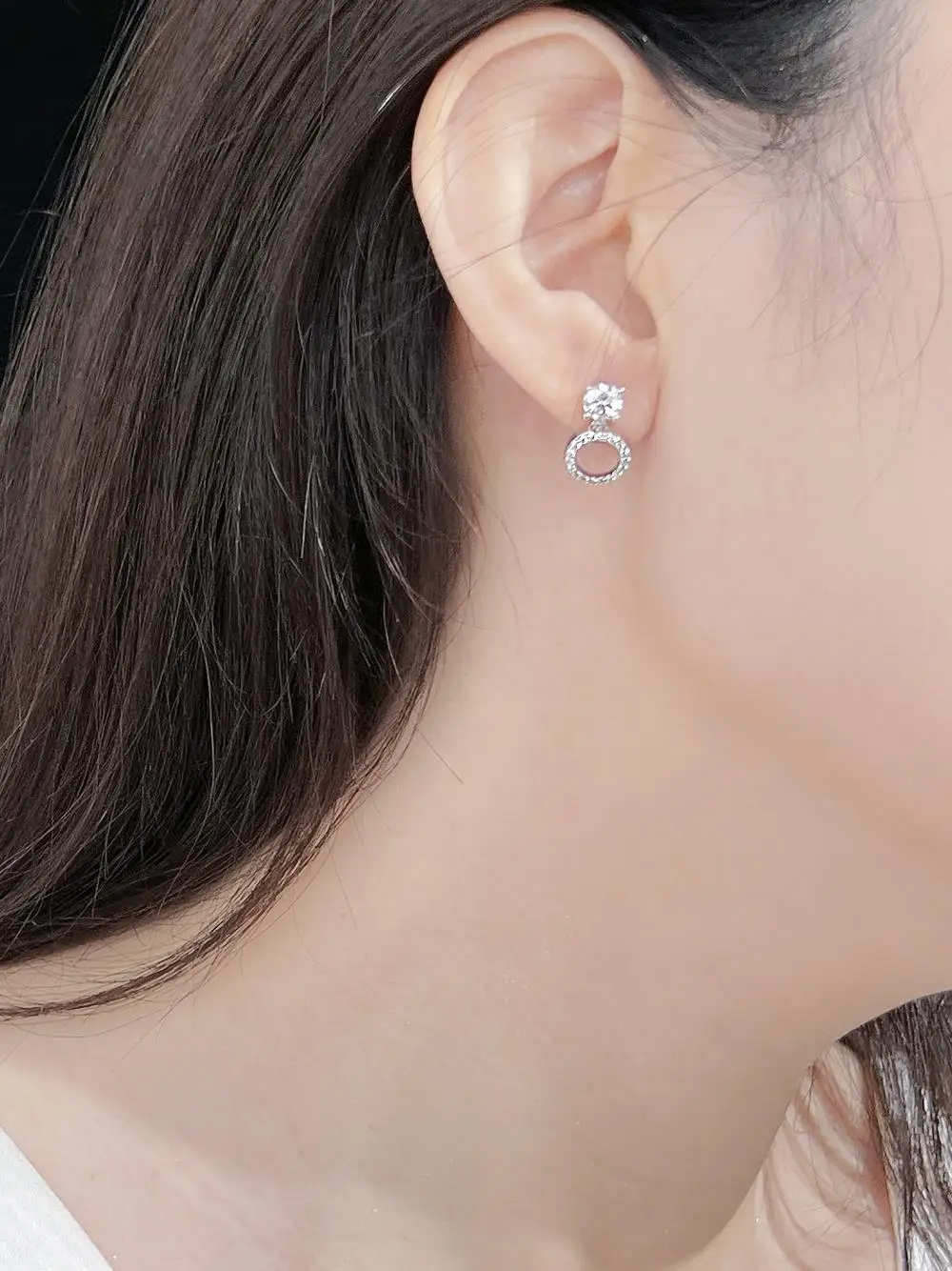 KAKODIY Multi-Wear Premium Jewelry Earrings Fashion 925 Sterling Silver Zircon Earrings Women detail 6