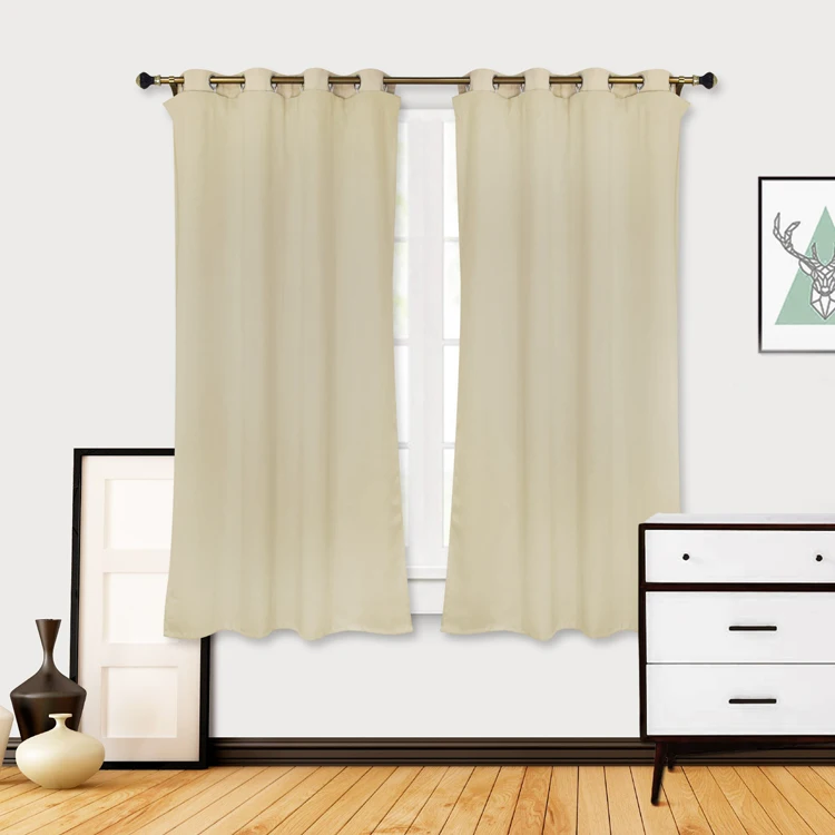 High-Precision cortinas de bano Silk Elegant Blackout Curtains For magnetised mesh bug free door curtain