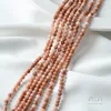 Jade dongling rose naturel-3 mm-1 brin