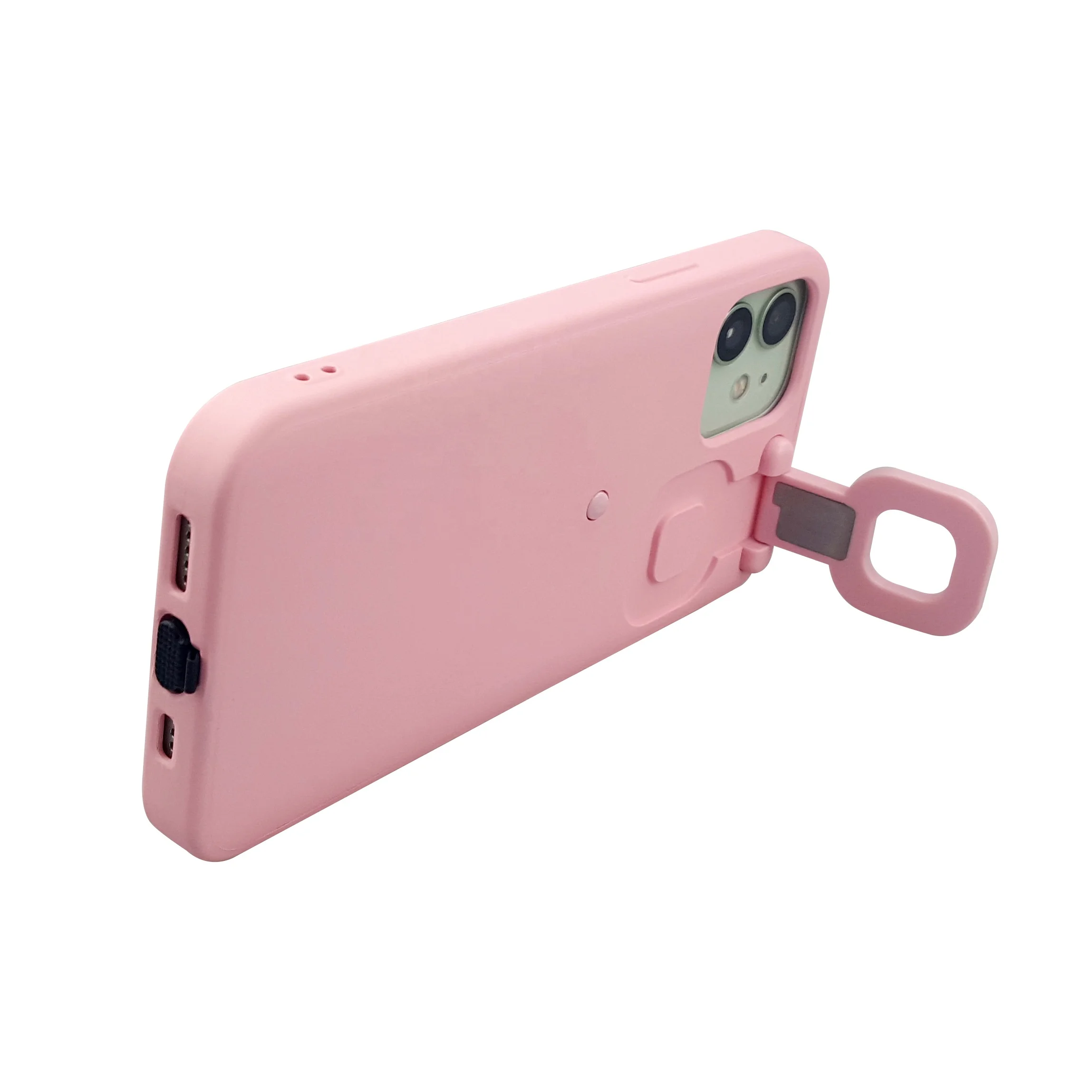 Iphone 12 Selfie Light Phone Case Selfie Light LED Flip Phone Case For  IPhone 11 12