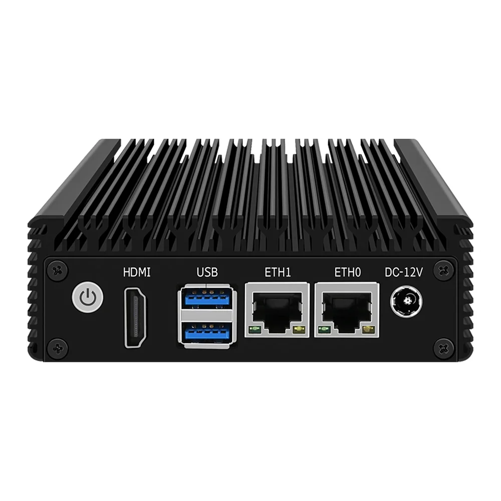 Topton 6W Ultra X86 Mini PC - Quad Core, Fanless, Industrial