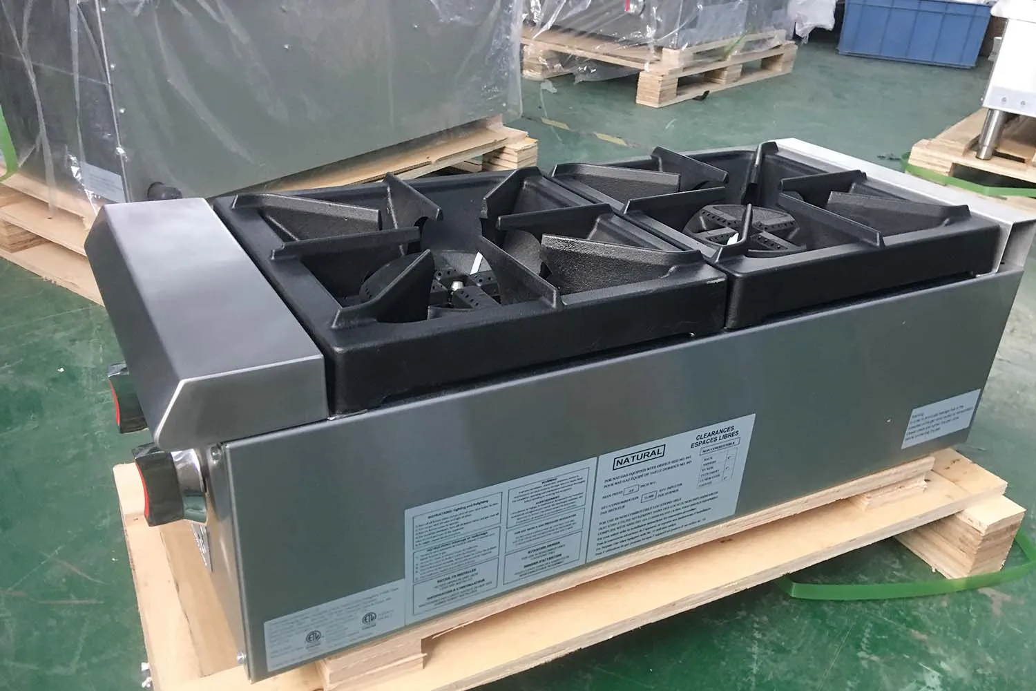 
 GHP-2 2 горелки ETL столешница газовая плита для приготовления пищи цена  