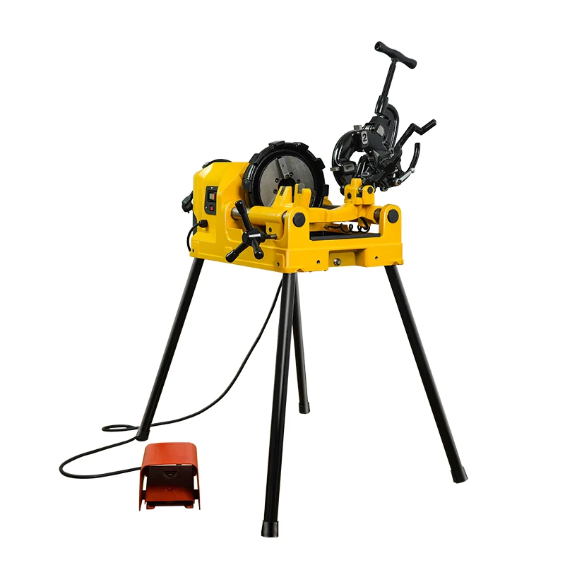 Лидер продаж заводские цены ZK50A 1500 Вт профессиональная автоматическая машина для резки резьбы труб