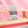 8-color gel pen-white paper only