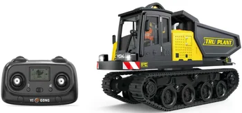 Camión volquete trepador de control remoto eléctrico T14R 1/50 Panther RTR, vehículo de construcción, volquete con orugas, modelo terminado, juguet, unidad de luc y sonido
