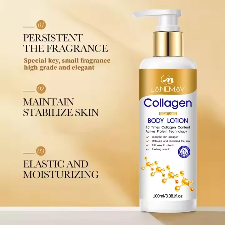 Private Label Hydrolyzed Pure Collagen Active Protein Manufacturer's Beauty Cream for Face Skin Care Main Milk Lotion Format