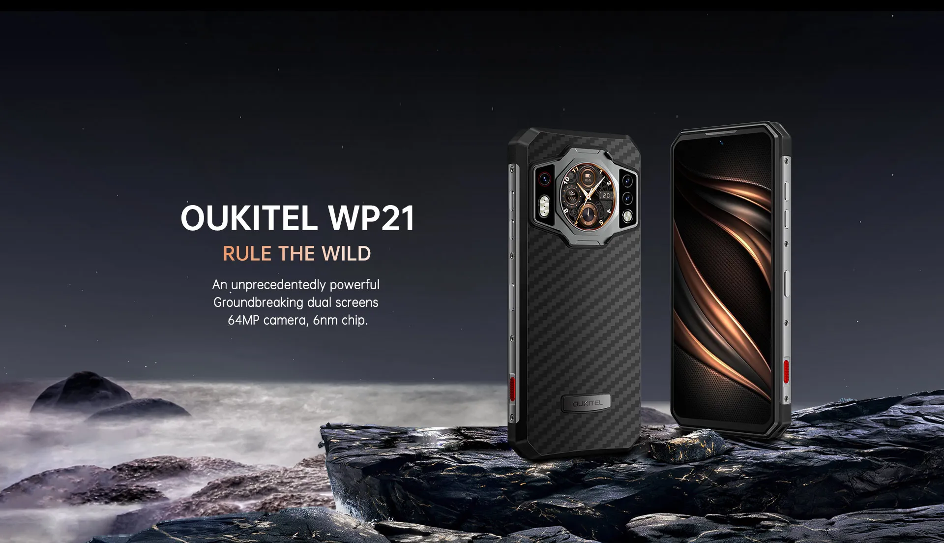 Прочный телефон Oukitel Wp21 6 78 дюйма 12 + 256 ГБ памяти аккумулятор 9800 мАч Ip68 и