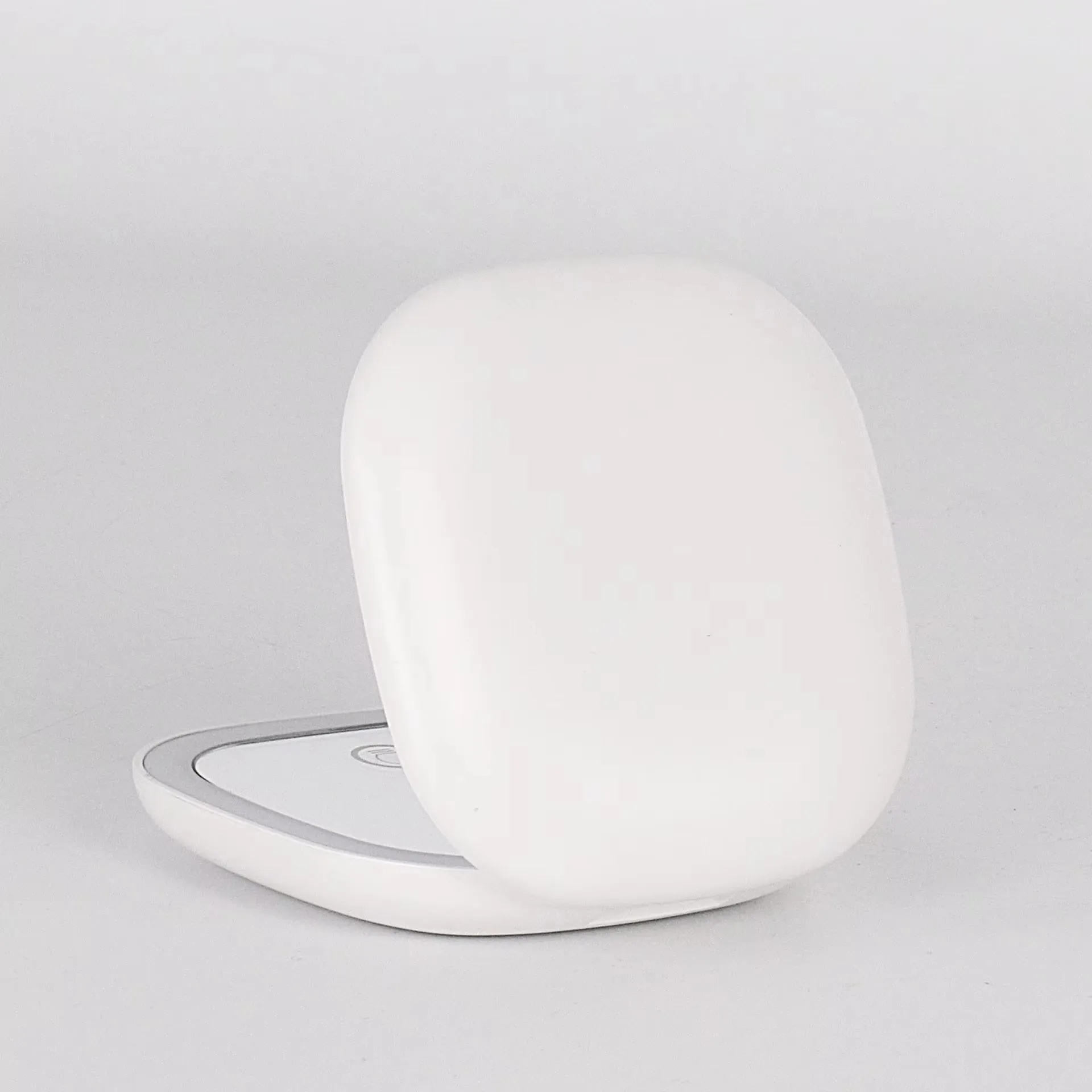 Custom Logo Travel Foldable Handheld Hand Held Make up Small Mini Makeup Mirror With Led Light Compact Pocket Mirror