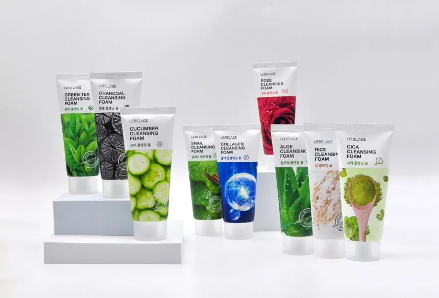 Lebelage Cleansing Foam 100ml Facial Moisturizing Skin Care Sets ...