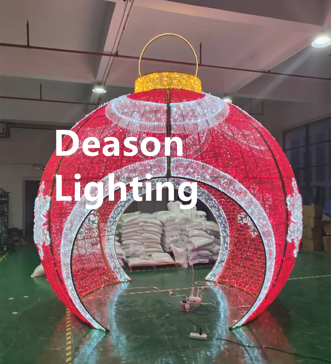 Large Led Balls Led Christmas Light Ball Ornament Outdoor Christmas Decorations Large ...