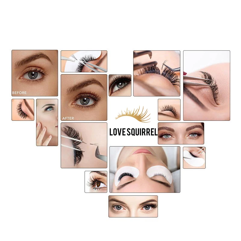 Foam Tape For Eyelash Extension Lint Free Eye Pads White Adhesive