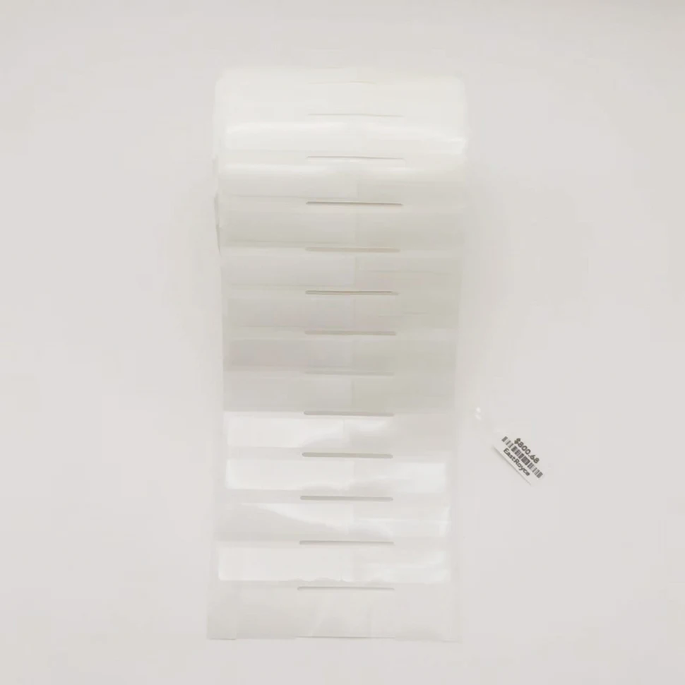 OEM Blank Jewelry Label Printing Paper - White+transparent