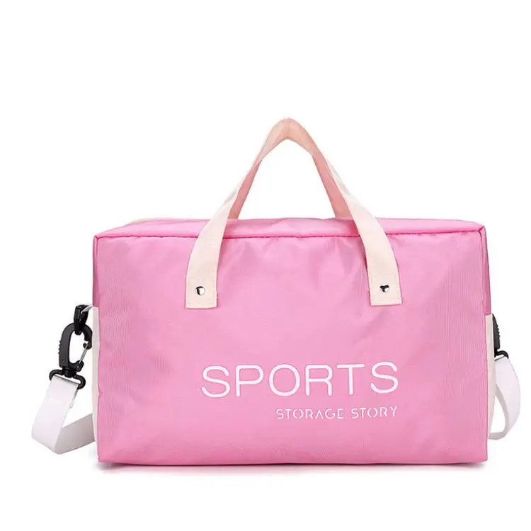 pink duffle bolsas online