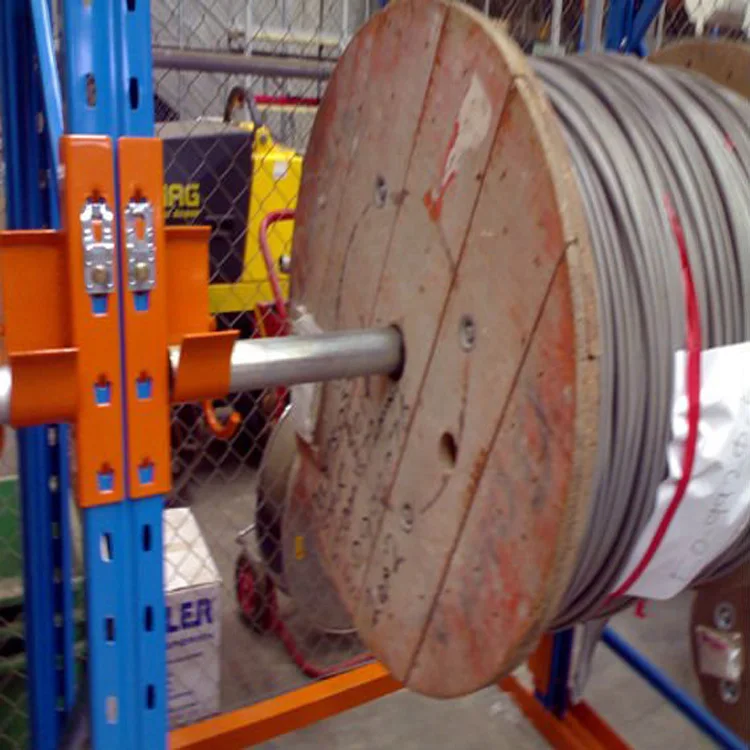 Rack à chutes | Stockage de bobines de câbles | Axess Industries