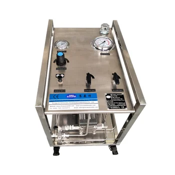 Hydraulic Test Station Air Driven Liquid Booster System