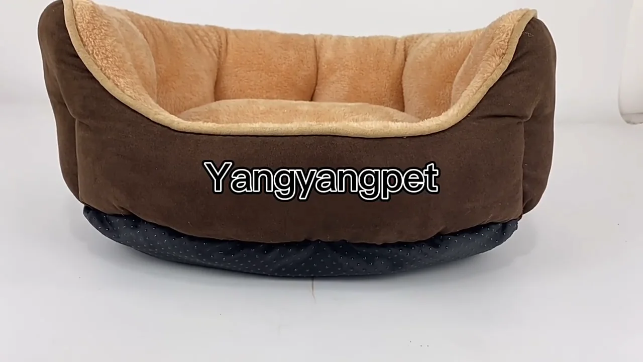 Yangyangpet Medium Size Sleeping Beds For Dogs Deep Sleep Puffy Pet Bed