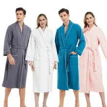 Wholesale hotel bathrobe soft custom 1000g modal bathrobe spa woman grey bathrobe cotton for hotel