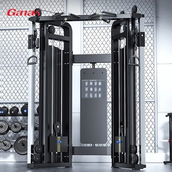 GANAS Fitness Equipment Multi Functional Multi Station Trainer Cable Crossover Smith Machine Machine For Gym