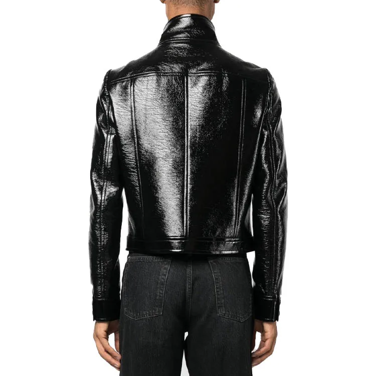 2024 autumn winter men's windproof slim fit motorcycle custom patch leather jacket for men_voghion.com