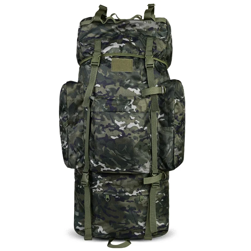 Outdoor Tactical Camo Casual Backpack 115L Waterproof Mountaineering Bag Sports Camping Men's Backpack Outdoor Tactical Camo Casual Backpack 115L Waterproof Mountaineering Bag Sports Camping Men's Backpack