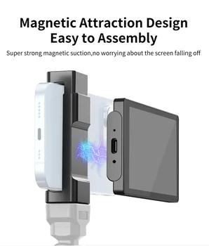 KingMa New Wireless Magnetic Selfie Vlogging Monitor Screen and Mount Vlogging Kit for Mobile Phone detail image