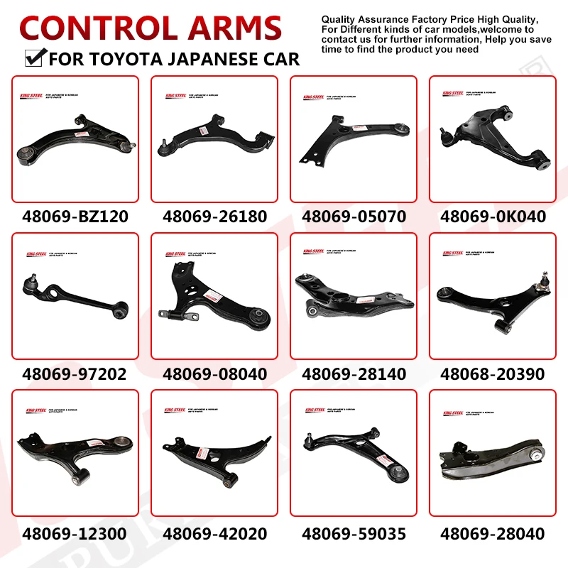 Car Parts Lower Front Left Control Arm 54500-4H005 545004H000 54500-4H000 for Hyundai Grand Starex H-1 2007 2007-2015 CTR