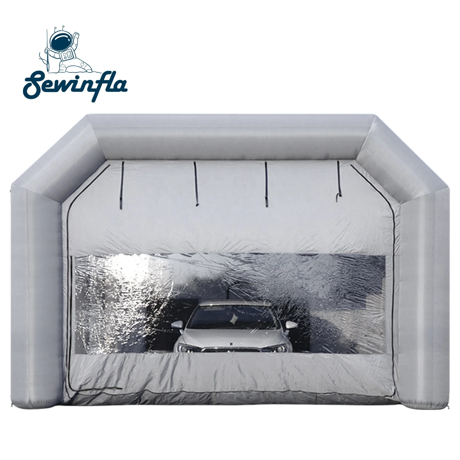 Sewinfla надувная покрасочная камера 30x20x13 футов с воздуходувками профессиональная надувная покрасочная камера портативная покраска для автомобиля палатка