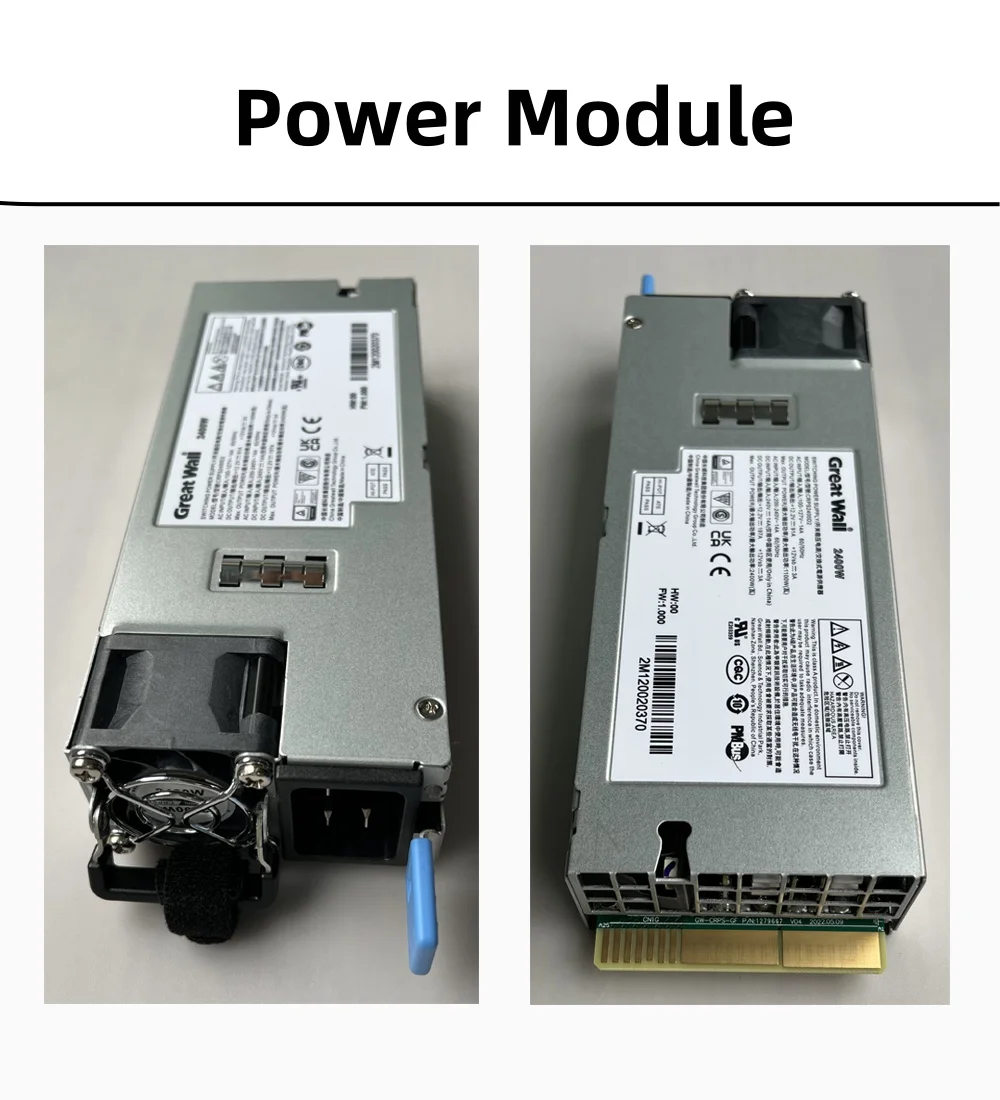 Great Wall High Efficiency Server PSU Module Rated Power 2400W 2700W 3200W Redundant Power Supply for Server