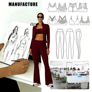 OEM 2026 breathable lightweight solid color women sport outfit gym fitness activewear Eco Friendly Material female yoga cloth