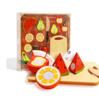 Classic World Cutting Fruit Puzzle Wooden