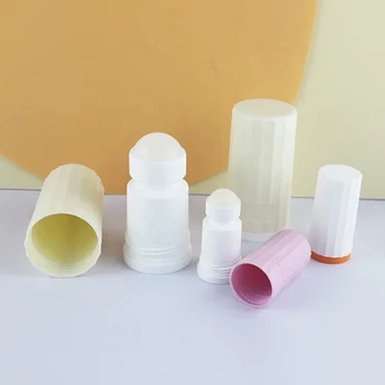 New Luxury Empty Plastic Roller Ball Bottles 50ml 10ml 14ml Roll Skincare Gel Essential Oil Deodorant Containers for Shampoo Use