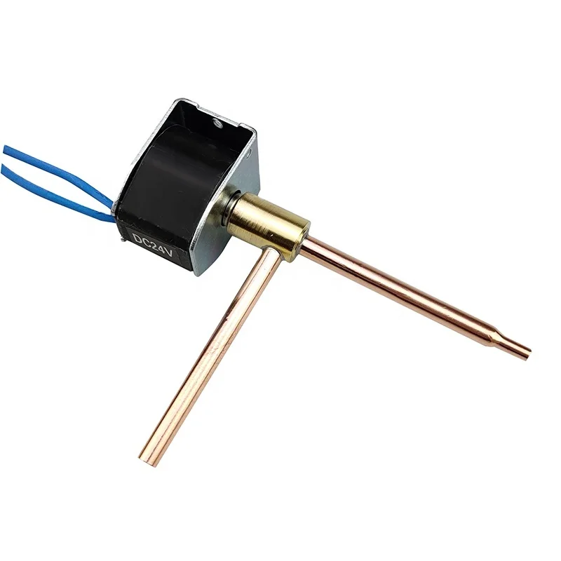 Professional Factory DC 24 v Normally Closed Brass 2 Way FDF Solenoid Valve Used in Refrigeration System