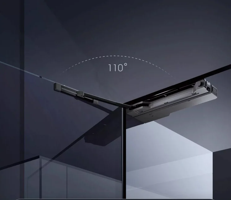 ROEASY Kitchen Cabinet Push to Open Soft Close Automatic Full Open Door Damper