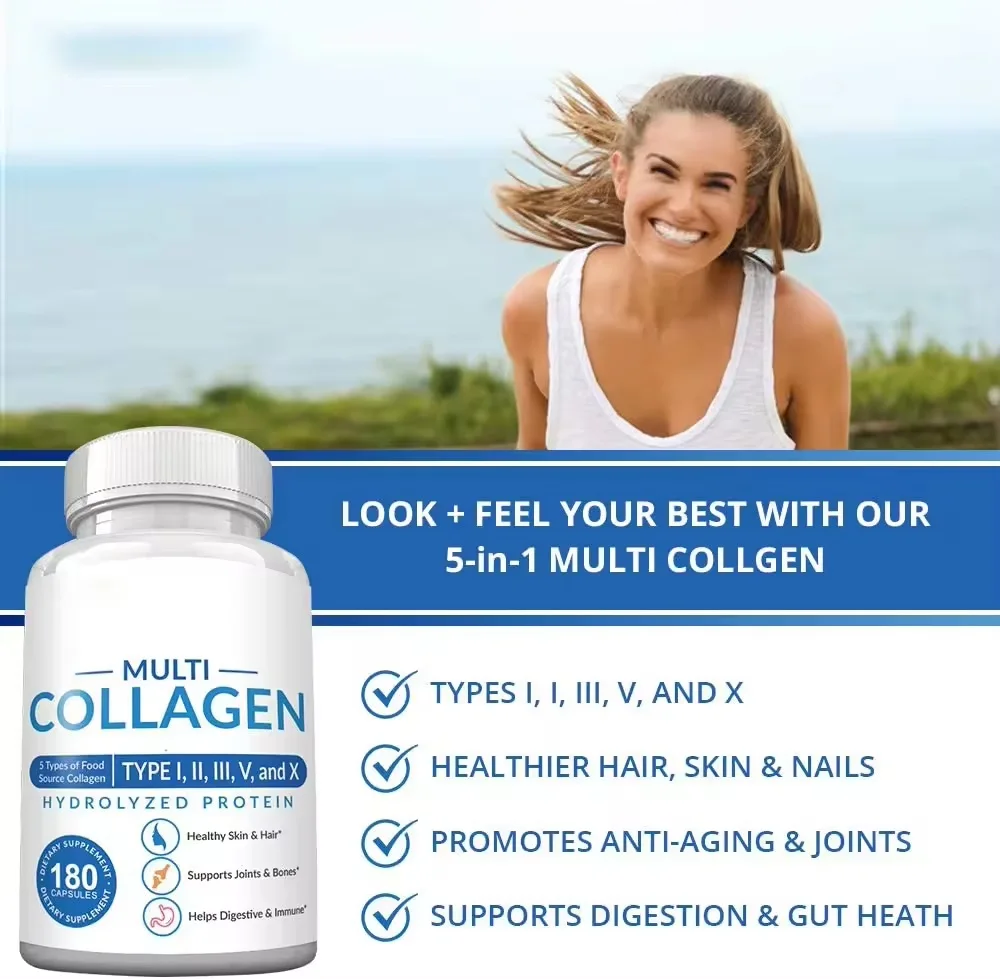 2022 Oem Organic Halal Fish Collagen Capsules,Collagen Complex Capsules ...