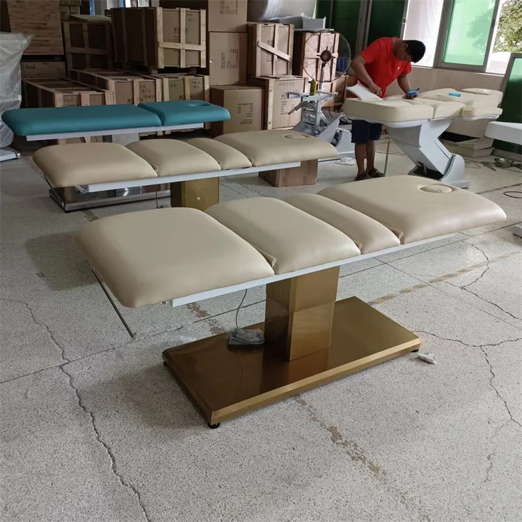 Masa Kisen Kisen Luxury Massage Table - High Quality Nude Leather