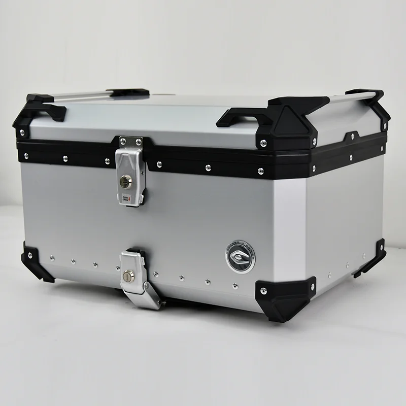 COOCASE 65L Tail Box Universal Motorcycle Rear Luggage Trunk Storage Top Case Tool Box Waterproof Top Box Motorcycle Accessories